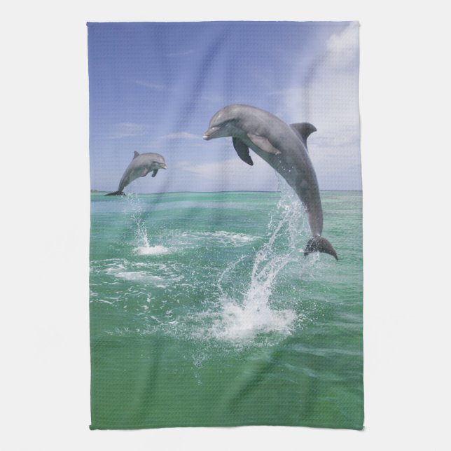 Linge De Cuisine Grands dauphins Tursiops truncatus (Vertical)