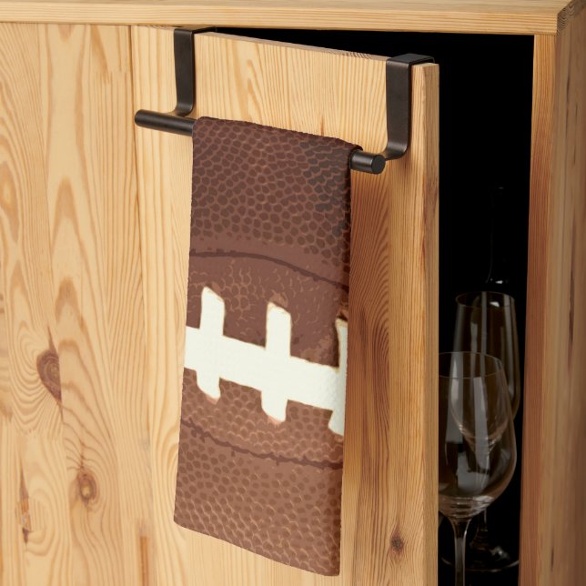 Linge De Cuisine Graphique des lacets de football (Pliage en tiers)