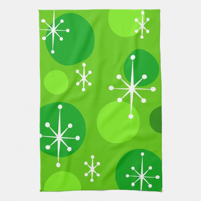LINGE DE CUISINE GRAPHIQUE NOËL VACANCES RETRO MOTIF SNOWFLAKE (Vertical)