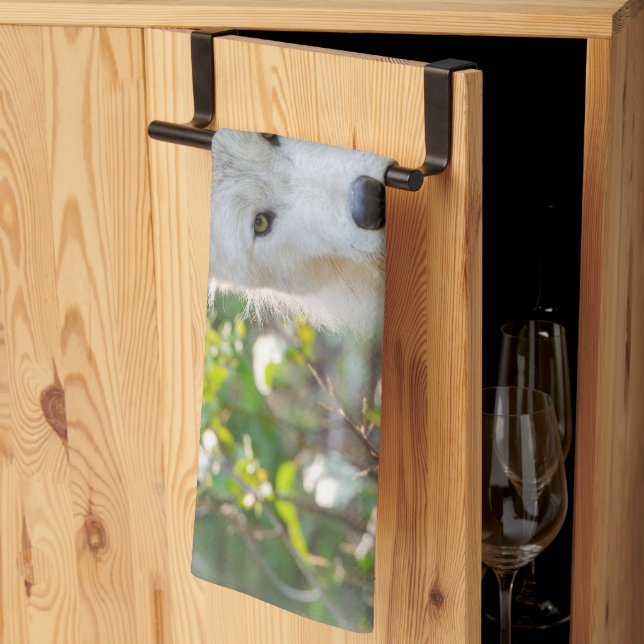 Linge De Cuisine Gray Wolf, Canadian Animal Photography (Pliage en tiers)