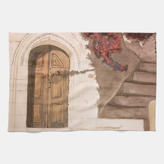 Linge De Cuisine Grec (Horizontal)