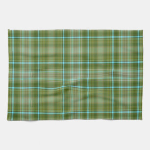Linge De Cuisine Green Irish Plaid