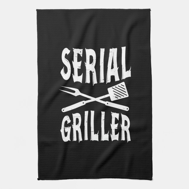 Linge De Cuisine Griller série Funny BBQ Humour cadeau Barbecue Lov (Vertical)
