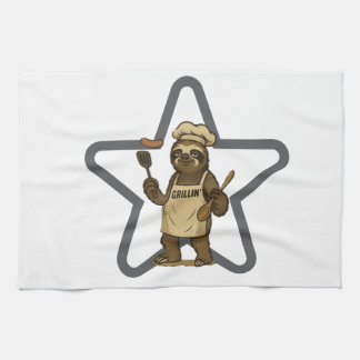 Linge De Cuisine Grillin' Sloth Star