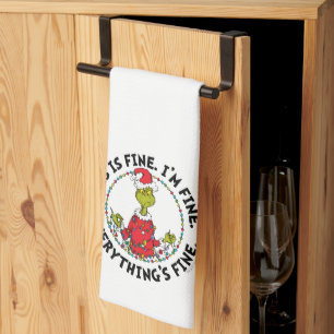 Linge De Cuisine Grinch Tout va bien