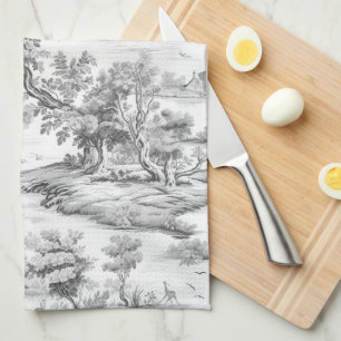 Linge De Cuisine Gris Chic Chic Chic Cottage Style French Toile