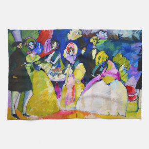 Linge De Cuisine Groupe en Crinolines par Wassily Kandinsky