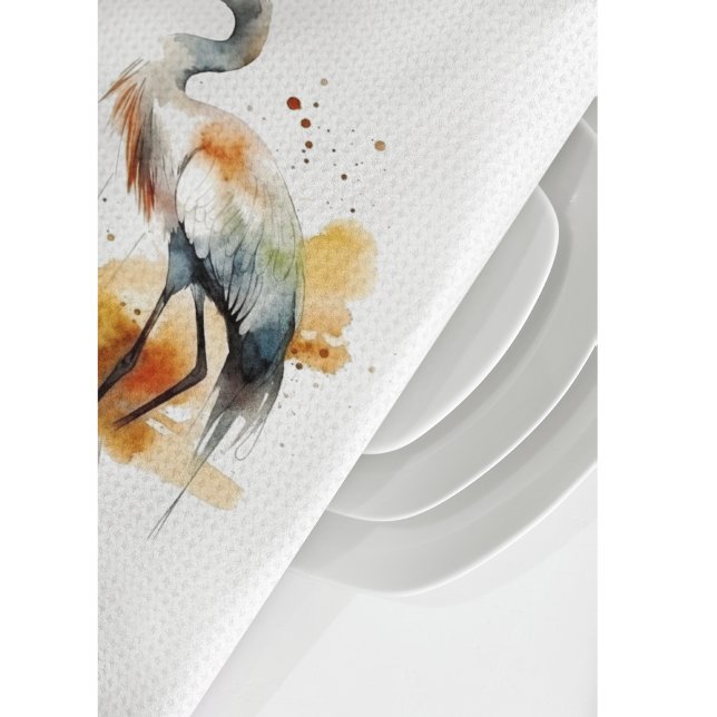 Linge De Cuisine Grue errante, personnalisé (Créateur téléchargé)