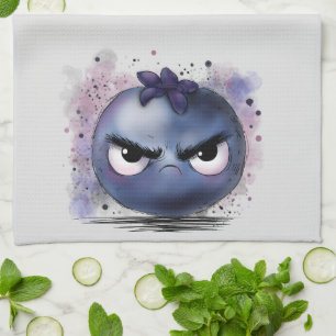 Linge De Cuisine Grumy Blueberry