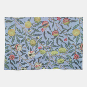 Linge De Cuisine Guillaume Morris Fruit Pomegranate Blue Orament