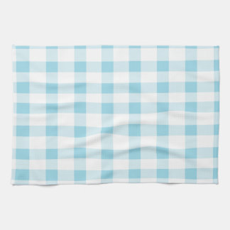 Linge De Cuisine Guingan bleu-clair