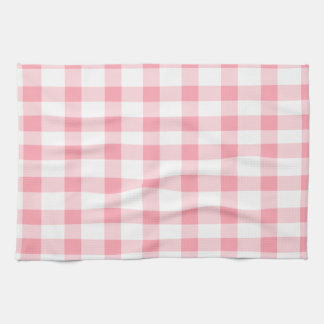 Linge De Cuisine Guingan rose