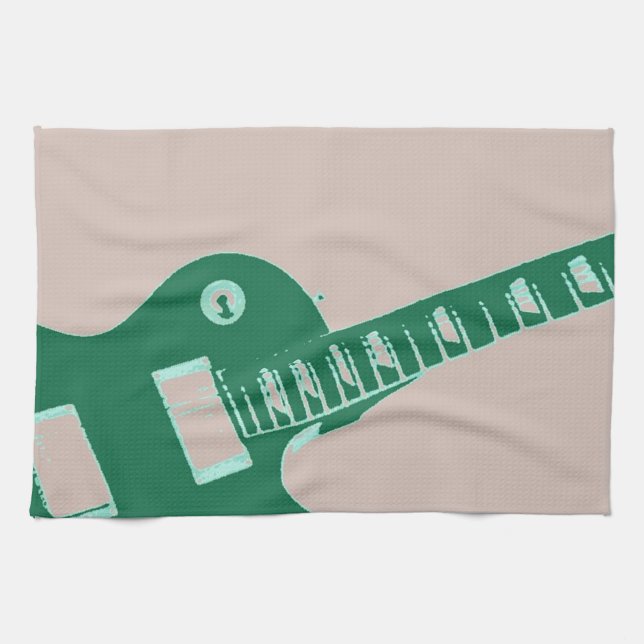 Linge De Cuisine Guitare électrique (Horizontal)