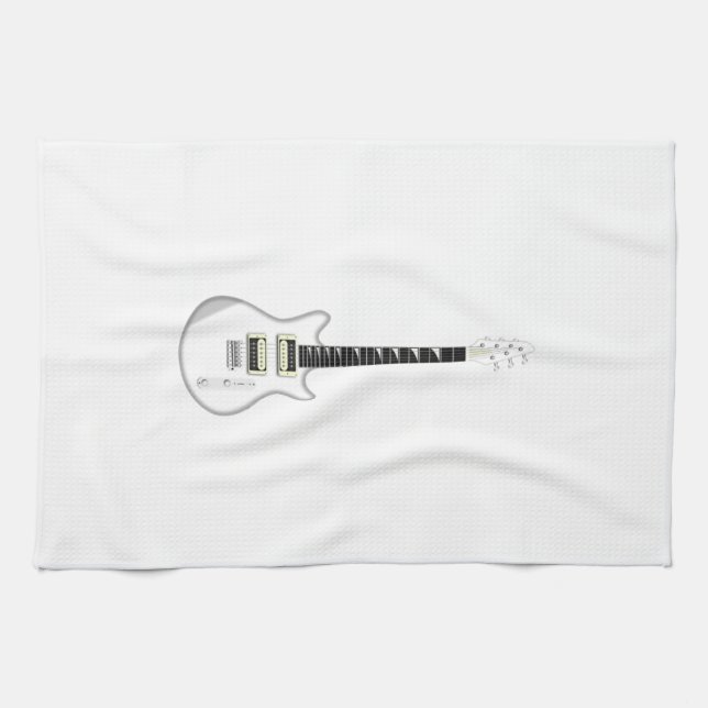 Linge De Cuisine Guitare électrique (Horizontal)