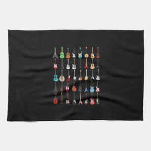 Linge De Cuisine Guitariste Guitare instrument de musique Rock et R