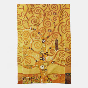 Linge De Cuisine Gustav Klimt Arbre de Vie : Symboliste Art Nouveau