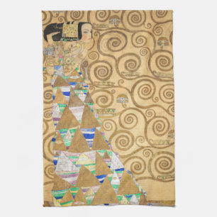 Linge De Cuisine Gustav Klimt - Expectation, Stoclet Frieze
