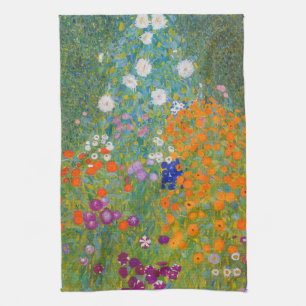 Linge De Cuisine Gustav Klimt - Jardin de fleurs