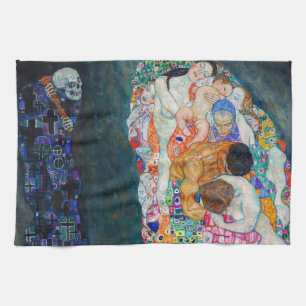 Linge De Cuisine Gustav Klimt - La Mort et la Vie