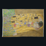 Linge De Cuisine Gustav Klimt "Le Baiser"<br><div class="desc">Chef-d'oeuvre de Gustav Klimt : "The Kiss". "The Kiss", créé par le peintre autrichien Gustav Klimt. Il est considéré comme son oeuvre la plus célèbre. Il le peignit entre 1907 et 1908, point culminant de sa "période d'or", lorsqu'il peignit un certain nombre d'oeuvres utilisant la feuille d'or. L'Autriche considère le...</div>