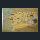 Linge De Cuisine Gustav Klimt "Le Baiser"<br><div class="desc">Chef-d'oeuvre de Gustav Klimt : "The Kiss". "The Kiss", créé par le peintre autrichien Gustav Klimt. Il est considéré comme son oeuvre la plus célèbre. Il le peignit entre 1907 et 1908, point culminant de sa "période d'or", lorsqu'il peignit un certain nombre d'oeuvres utilisant la feuille d'or. L'Autriche considère le...</div>