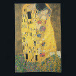 Linge De Cuisine GUSTAV KLIMT - Le baiser 1907<br><div class="desc">GUSTAV KLIMT - Le baiser 1907Huile et feuille d'or sur toile</div>