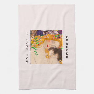 Linge De Cuisine Gustav Klimt - Mère et Enfant