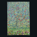 Linge De Cuisine Gustav Klimt - Pommier<br><div class="desc">Apple Tree I - Gustav Klimt,  Huile sur toile,  1907</div>