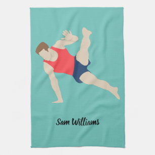 Linge De Cuisine Gymnaste masculin