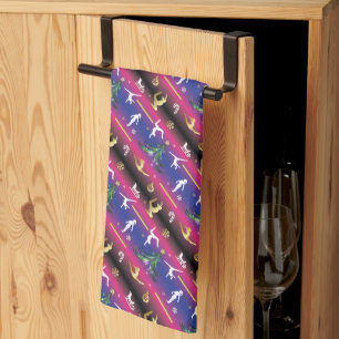 Linge De Cuisine Gymnastique féminine Arbre de Noël