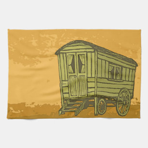 Linge De Cuisine Gypsy caravan