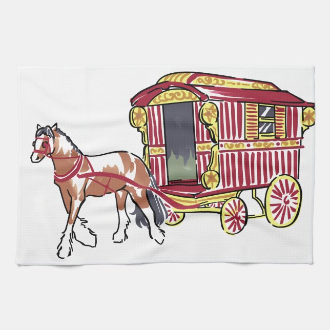 LINGE DE CUISINE GYPSY WAGON (Horizontal)