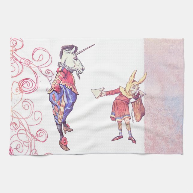 Linge De Cuisine Haigha et la licorne (Horizontal)