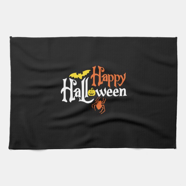 Linge De Cuisine Halloween (Horizontal)