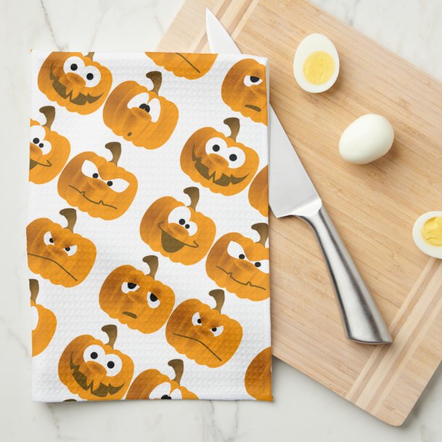 Linge De Cuisine Halloween (Quart Plié)