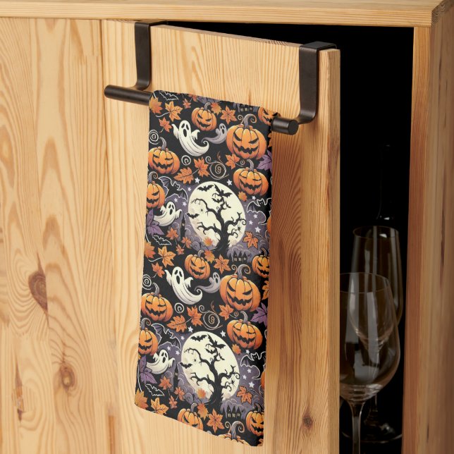 Linge De Cuisine Halloween/Automne/Automne (Pliage en tiers)
