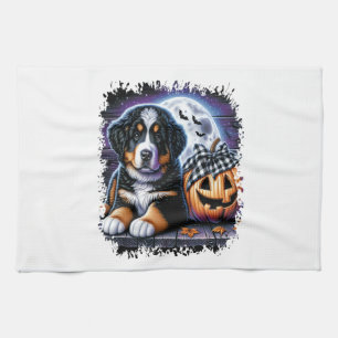 Linge De Cuisine Halloween bernois de chien de montagne