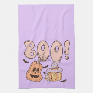 Linge De Cuisine Halloween Boo