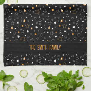 Linge De Cuisine halloween familial