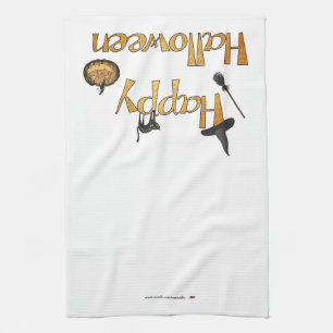 Linge De Cuisine Halloween heureux