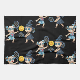 Linge De Cuisine Halloween pour le joueur de tennis