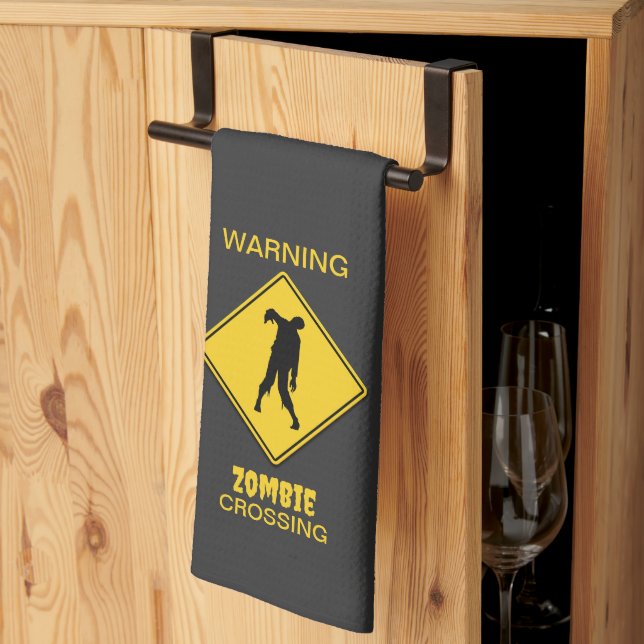 Linge De Cuisine Halloween Zombie (Pliage en tiers)