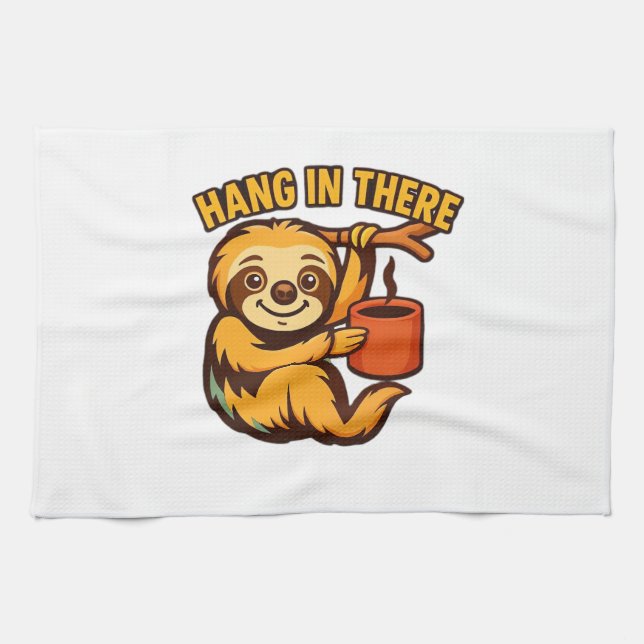 Linge De Cuisine Hang in there baby sloth Classic T-Shirt (Horizontal)