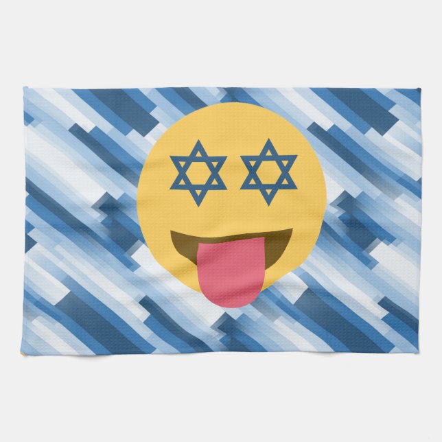 Linge De Cuisine hanoukka chanukkah emoji (Horizontal)