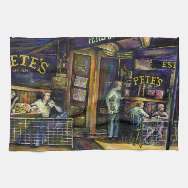 Linge De Cuisine Hantée par la forme abominable des ombres (Horizontal)