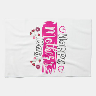 Linge De Cuisine Happy Mother's Day 2025 Tshirt pour Femmes Maman G