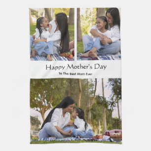 Linge De Cuisine Happy Mother's Day Custom Photo Poster For Mom