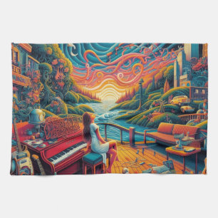 Linge De Cuisine Harmonie Dreamy Riverfront