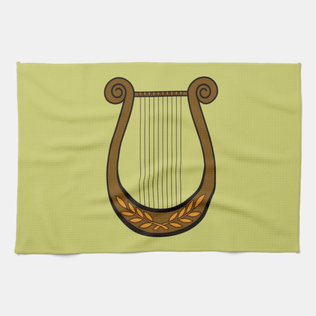 Linge De Cuisine Harpe irlandaise (Horizontal)
