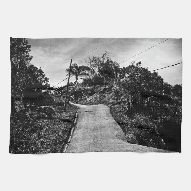 Linge De Cuisine haut de la route (Horizontal)